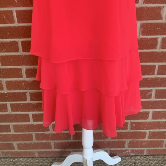 American Living Layered Red Dress - Picture 2 of 6